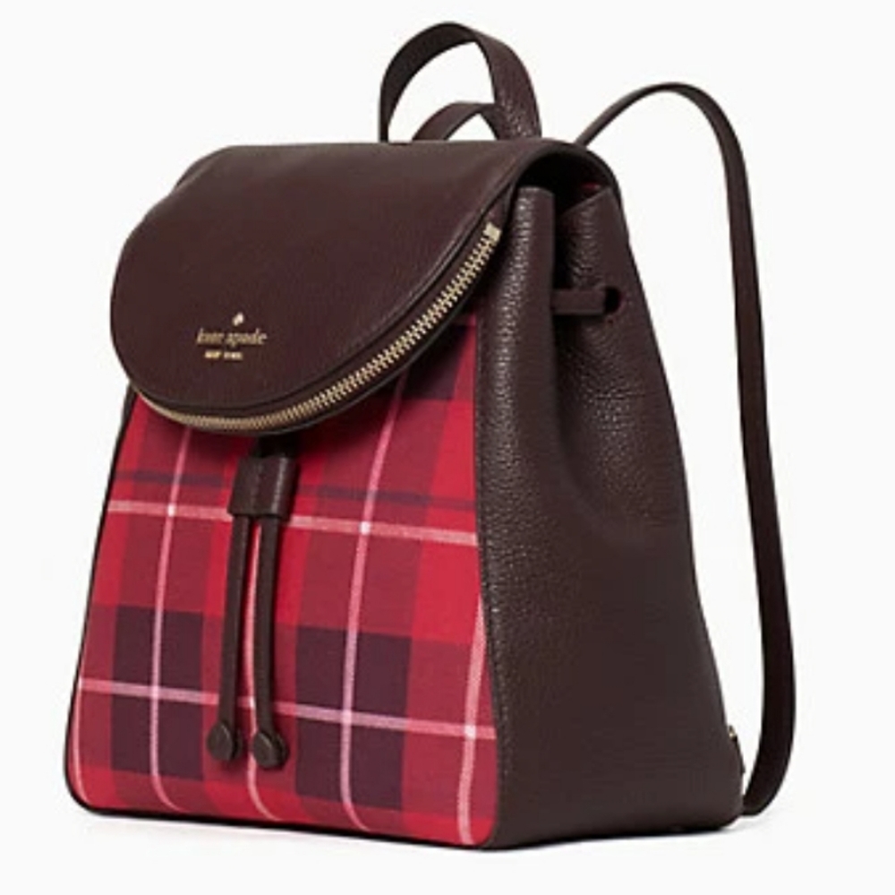 KATE SPADE Leila Medium Flap Backpack - Picture 3 of 8